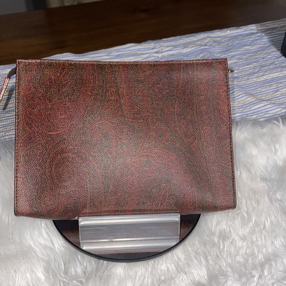 ETRO paisley-print zipped pouch EUC - Picture 3 of 10